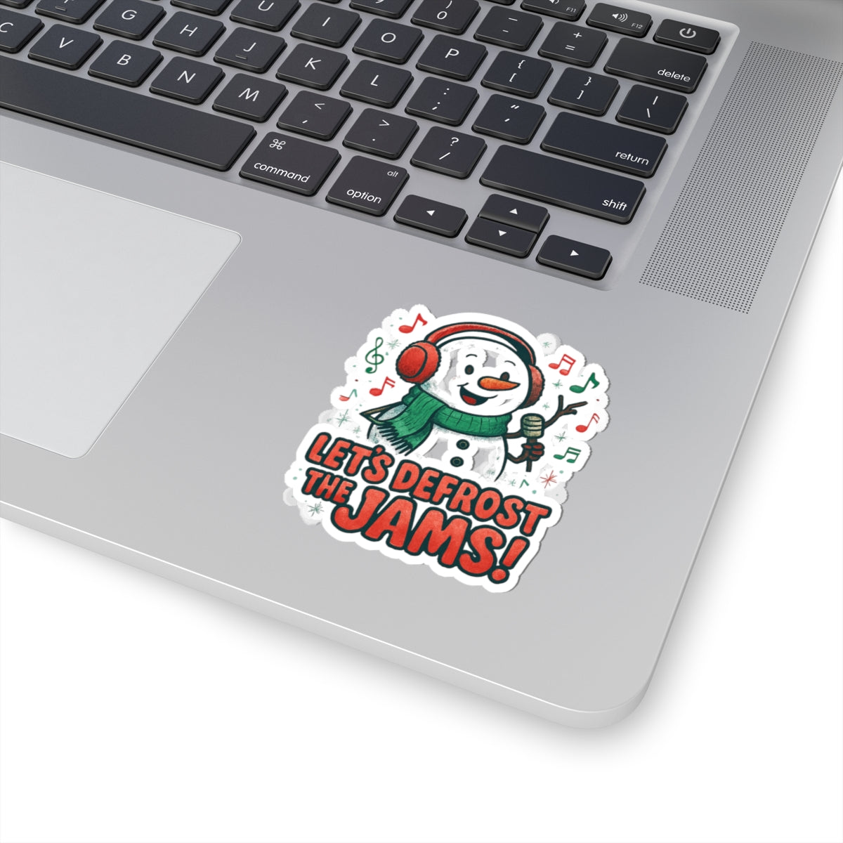 Let’s Defrost the Jams! Snowman Holiday Sticker