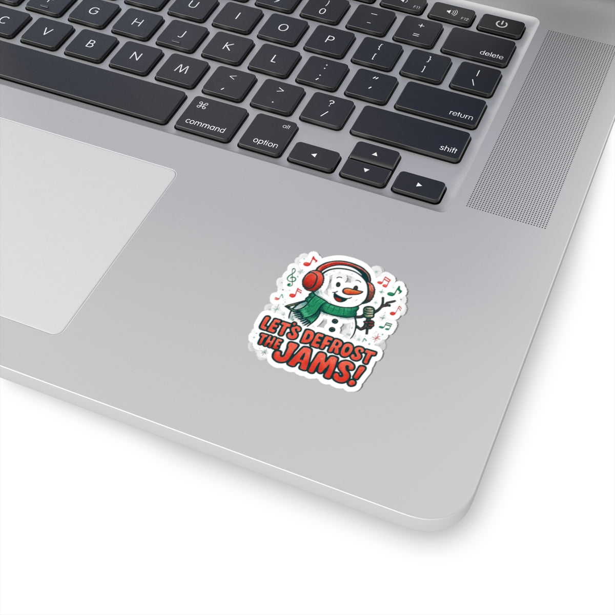 Let’s Defrost the Jams! Snowman Holiday Sticker